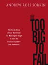 Cover image for Too Big to Fail